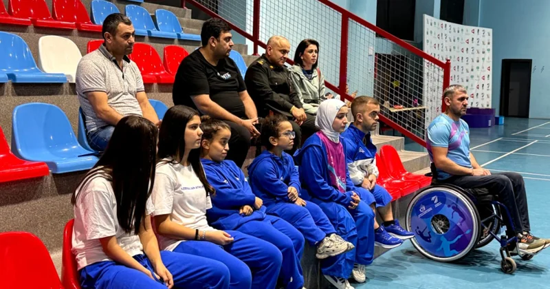 Avropa çempionatında çıxış edəcək parabadmintonçularla görüş keçirilib