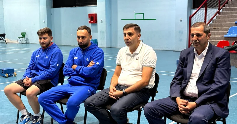 ABF nin baş katibi Avropa çempionatına qatılacaq parabadmintonçularımızla görüşüb FOTO
