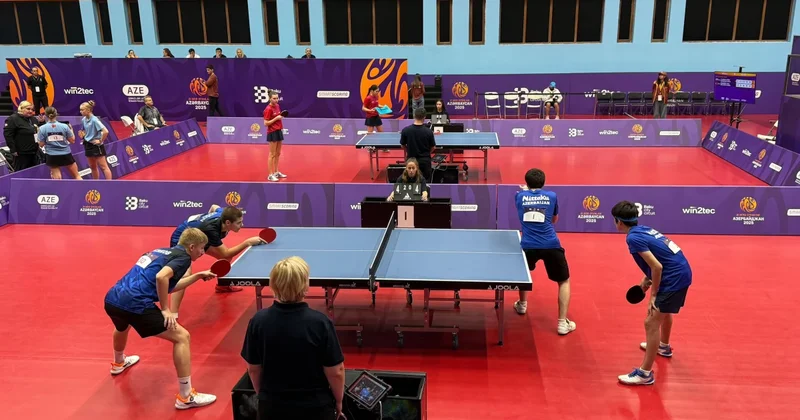 Stolüstü tennisçilər III MDB Oyunlarında növbəti mükafatları qazanıblar