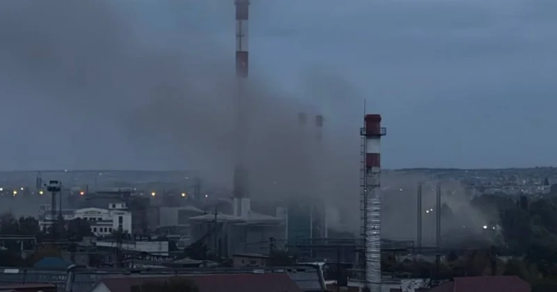 Удар по ТЭЦ в Белгороде: жители остались без света фото; видео