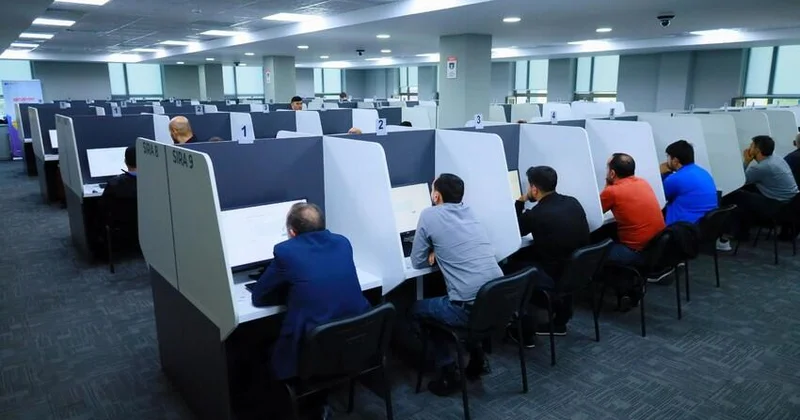 Taksi sürücüləri üçün test imtahanı keçirildi KONKRET