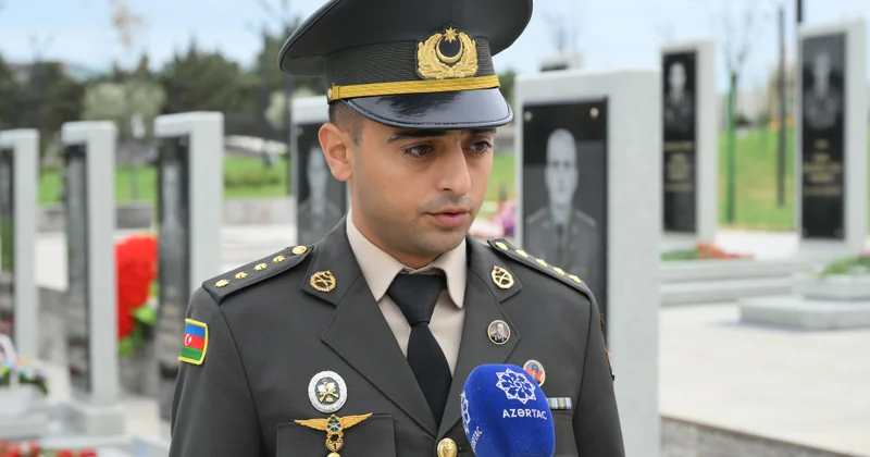 Kapitan: Şəhid qardaşımla həm kursant, həm zabit, həm də döyüş yoldaşı olmuşuq