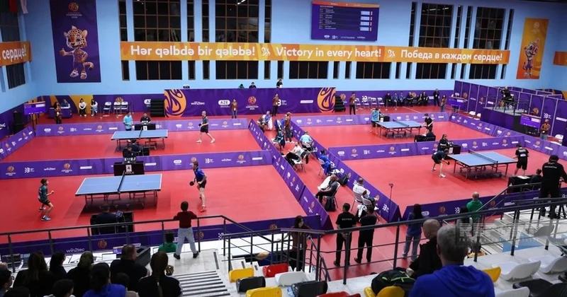 Azərbaycanın stolüstü tennisçiləri yarımfinalda mübarizəni dayandırdı
