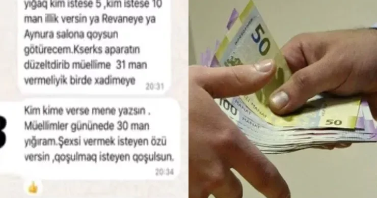 Məktəblərdə kütləvi pul yığılır İDDİA SƏS YAZILARI