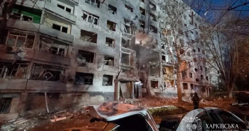Xarkova endirilən zərbələr nəticəsində 10 u uşaq olmaqla 29 nəfər yaralanıb