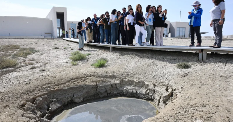 Dünyanın maraq göstərdiyi palçıq vulkanlarına səyahət