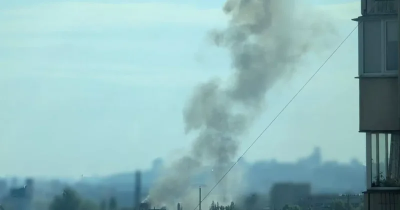 Под Киевом разгораются пожары Видео