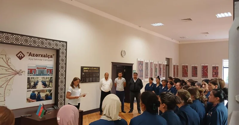 27 Sentyabr Anım Günü “Azərxalça” ASC nin emalatxanalarında qeyd olunub (Foto)