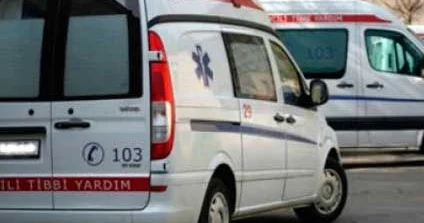 Xəstəyə gedən təcili yardımın sürücüsü yolda həyatını itirdi