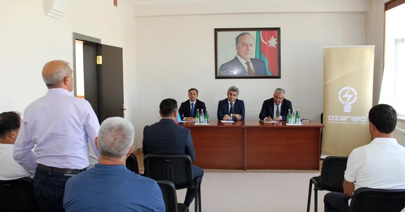 “Azərişıq” Şərurda sahibkarlarla görüş keçirdi GÖRÜNTÜ