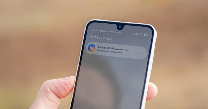 Qazaxıstanda “Starlink Mobile” peyk mobil şəbəkəsi istifadəyə verilib