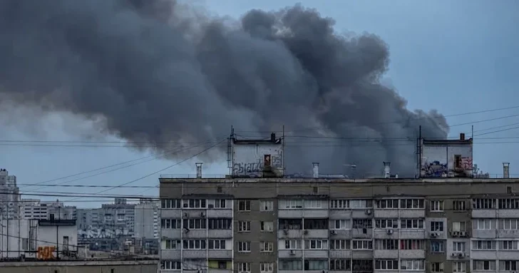 При атаке дронов на столицу Украины ранен еще один гражданин Азербайджана