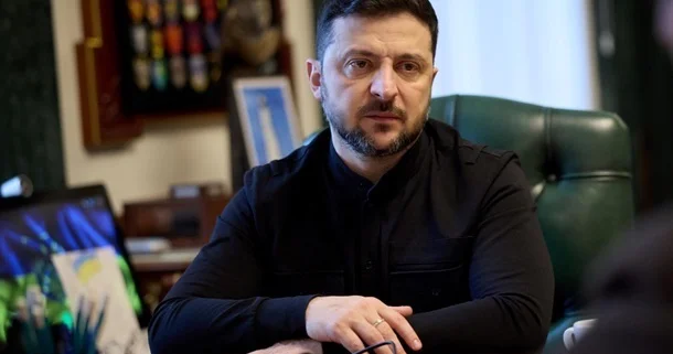Zelenski Ukrayna silahlı qüvvələrinin Laymanın yaxınlığındakı uğurlarını açıqladı