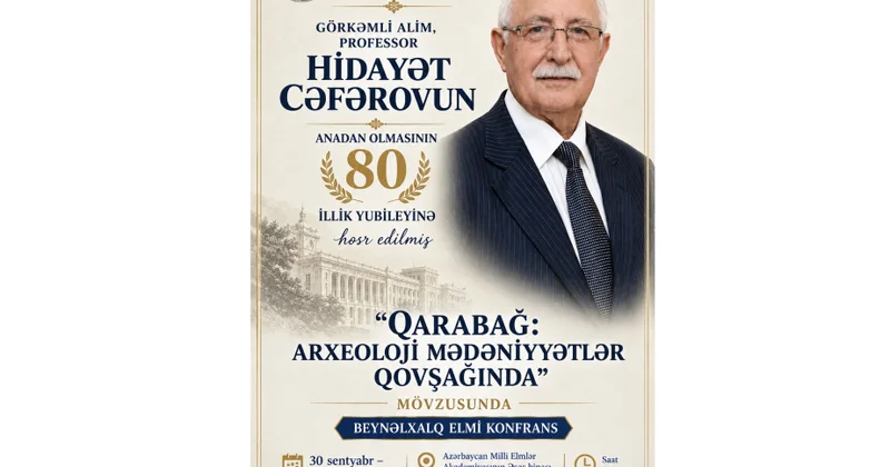 AMEA “Qarabağ: Arxeoloji mədəniyyətlər qovşağında” mövzusunda konfrans təşkil edəcək