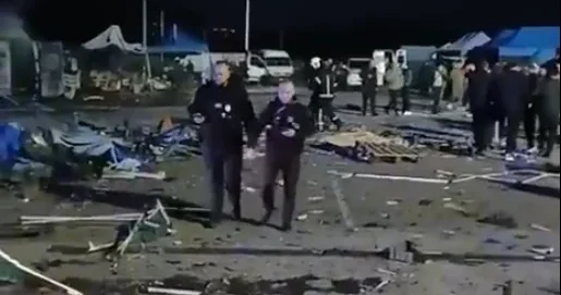 Азербайджанец рассказал о последствиях удара по рынку в Киеве ВИДЕО