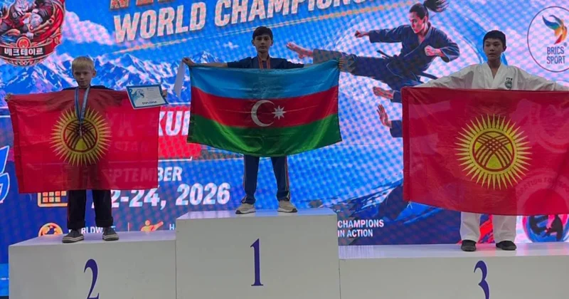 Hapkidoçularımız Qırğızıstanda 14 medal qazandılar FOTO