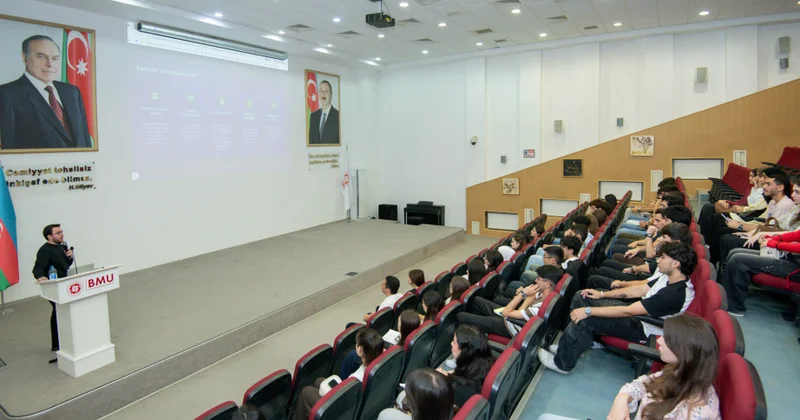 BMU da tələbələr üçün sahibkarlıq və startap mədəniyyətinə dair təlim təşkil olunub