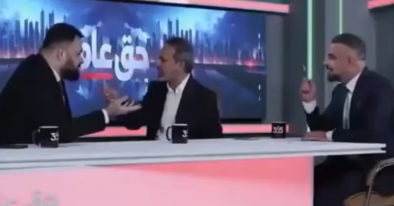 TV proqramında dava düşdü... VİDEO