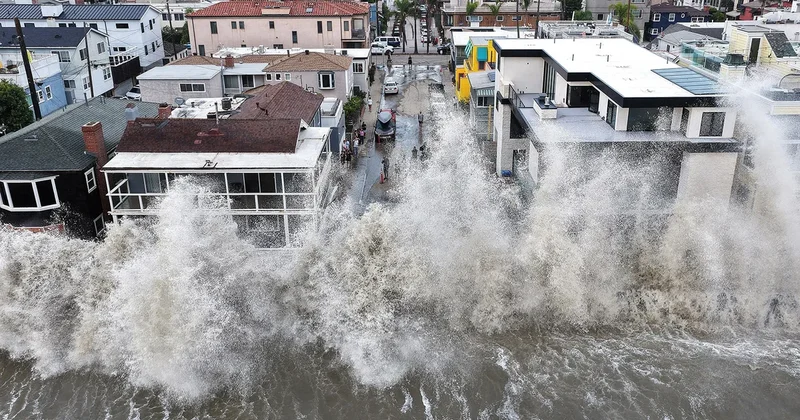 Kaliforniyaya milyardlarla dollarlıq təhlükə: El Ninyo yaxınlaşır