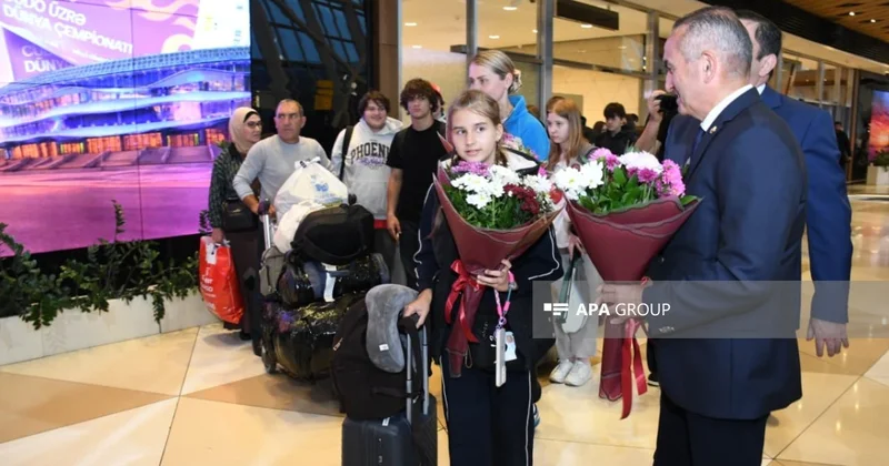 Ukraynadan daha 30 uşaq reabilitasiya xidmətlərinə cəlb olunmaq üçün Azərbaycana gətirilib FOTO