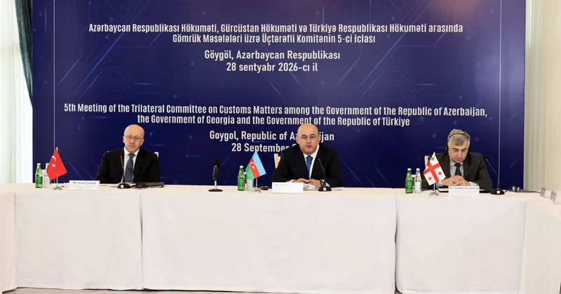 Gömrük Məsələləri üzrə Üçtərəfli Komitənin iclası keçirildi Fotolar