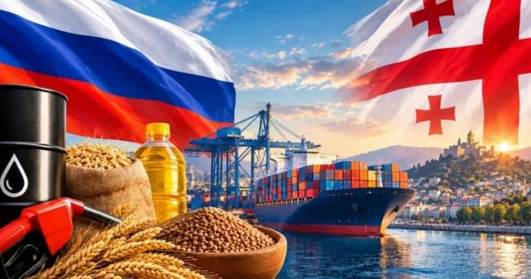 Rusiya Gürcüstan ticarətində artım: Moskva Çini geridə qoymaqdadır