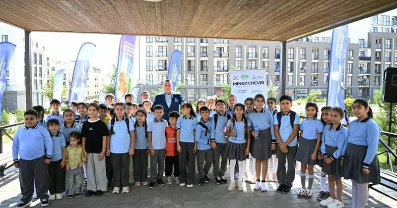 Su İdmanı Federasiyası Füzuli sakinləri ilə görüş keçirdi Fotolar