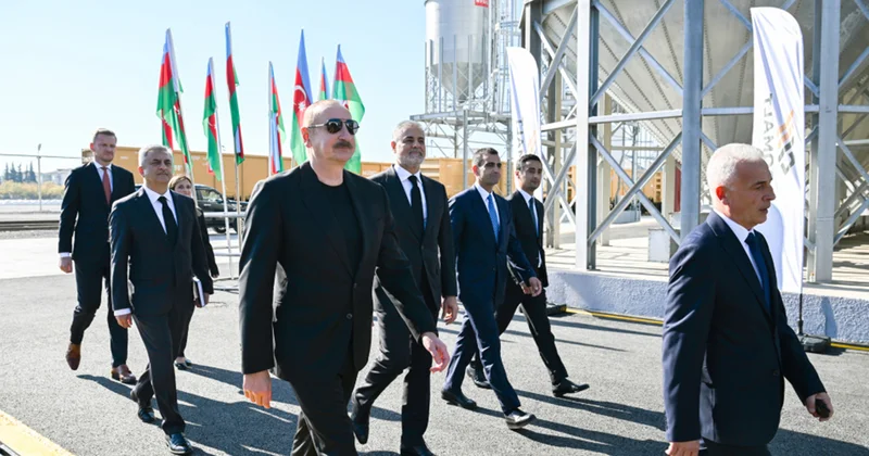 İlham Əliyev İmişliyə getdi Fotolar