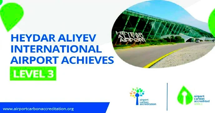 Heydər Əliyev Beynəlxalq Hava Limanının “yaşıl” uğuru
