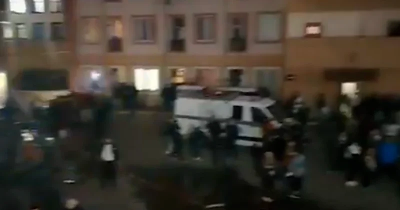 Xırdalanda çoxmərtəbəli binada yanğın Sakinlər təxliyə olundu