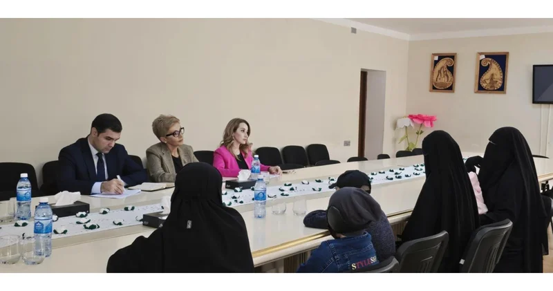 Ombudsmanın nümayəndələri Suriyadan repatriasiya olunmuş şəxslərlə görüşüb