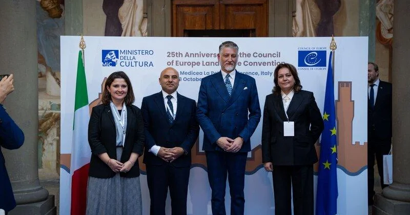 Umayra Tağıyeva İtaliyada Qarabağdakı ekoloji bərpa işlərindən danışıb