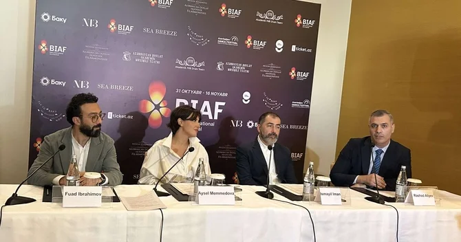 Bakıda BIAF 2025 Bakı Beynəlxalq İncəsənət Festivalının mətbuat konfransı keçirilib
