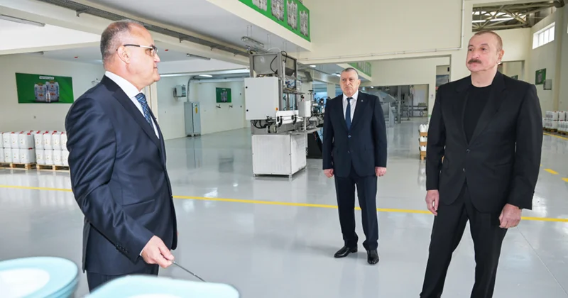 Prezident Sabirabada getdi Fotolar
