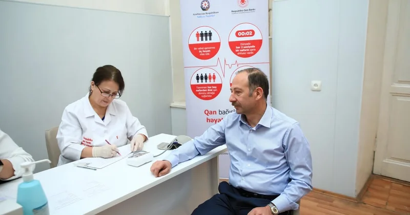 Gəncədə “Talassemiyasız həyat naminə” könüllü qanvermə aksiyası keçirilib
