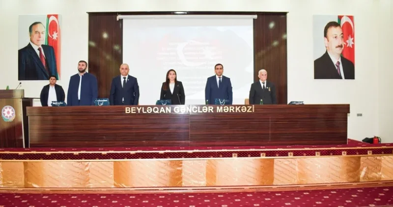 Beyləqanda Zəfər günü milli dini həmrəyliyin təntənəsi mövzusunda tədbir keçirilib