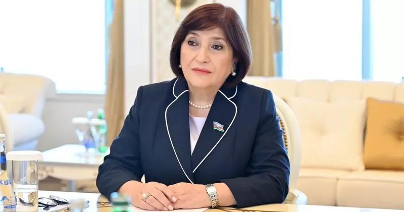Гафарова встретилась с председателем Сената Пакистана ФОТО