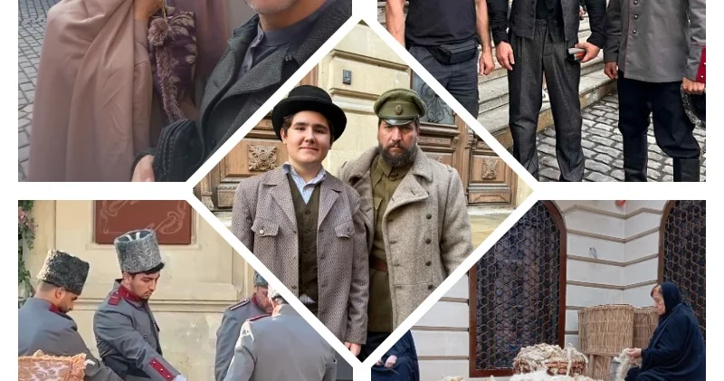 В России стартует сериал о белой эмиграции, снятый в Баку (ВИДЕО, ФОТО)