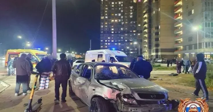 Azərbaycanlı sürücü ikisi polis olmaqla, 4 nəfəri əzdi