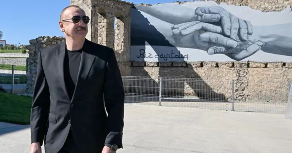 İlham Əliyev Cəbrayılda Horovlu kəndinin açılışı olub