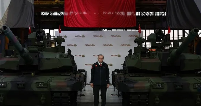 Altay tankı Türkiyə Silahlı Qüvvələrinin sərəncamına verildi FOTO/VİDEO
