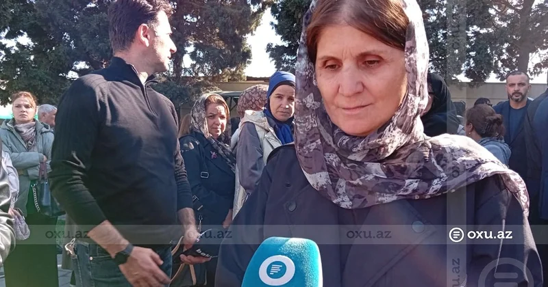 Şəhidin həyat yoldaşı: Dedi ki, uşaqlarımı Allaha əmanət edirəm