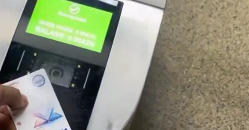 Artıq metrodan tələbə bileti ilə keçmək mümkündür Video