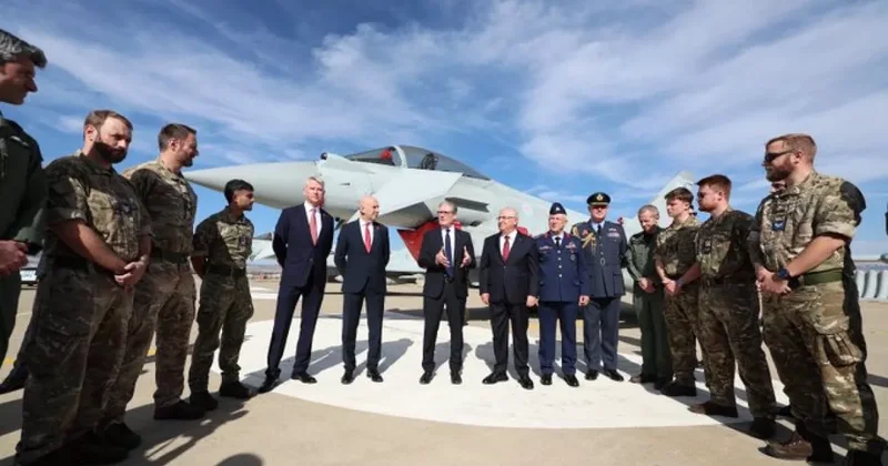 Eurofighter Typhoon обеспечат господство ВВС Турции в воздушном пространстве региона ФОТО