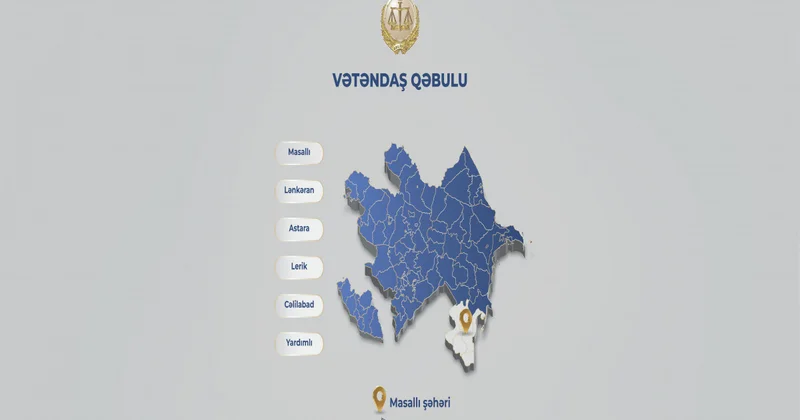 Ədliyyə naziri Masallıda vətəndaşları qəbul edəcək