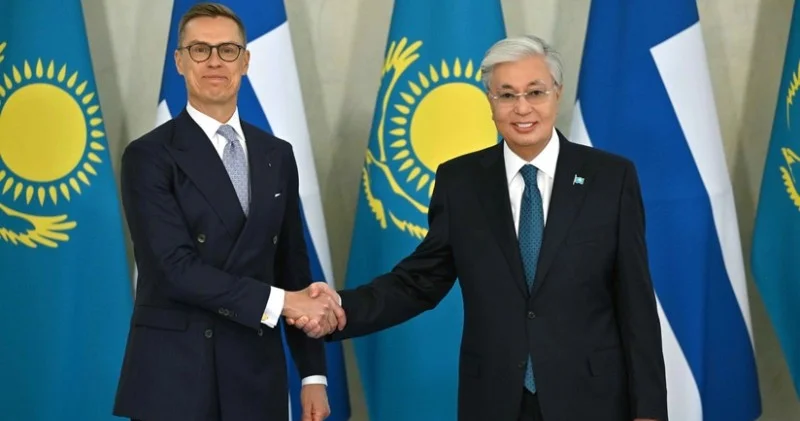 Tokayev və Stubb Orta Dəhlizin inkişafına dəstək oldular