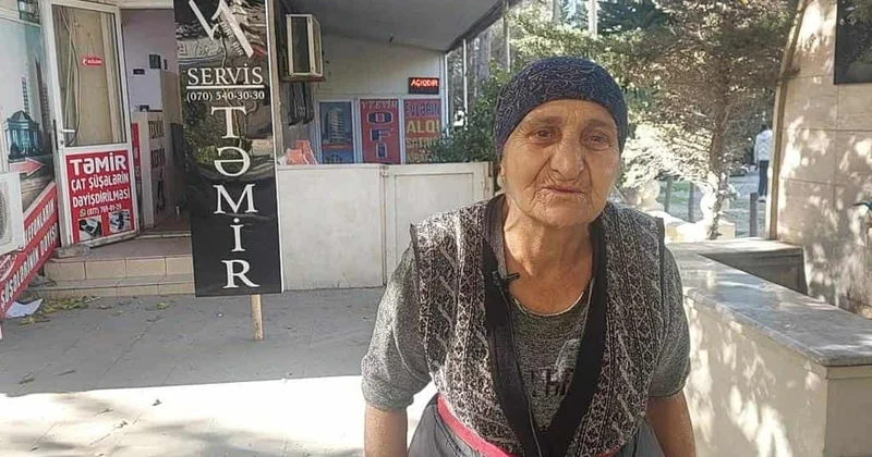 70 yaşı var, hər gün 6 mağazanı süpürür: Bakını təmizləyən o qadın kimdir? Reportaj