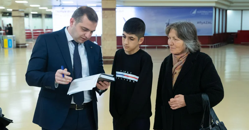 Şəhid ailələrinin üzvlərindən və əlilərdən ibarət daha 67 nəfər sanatoriya kurort mərkəzinə yola salınıb