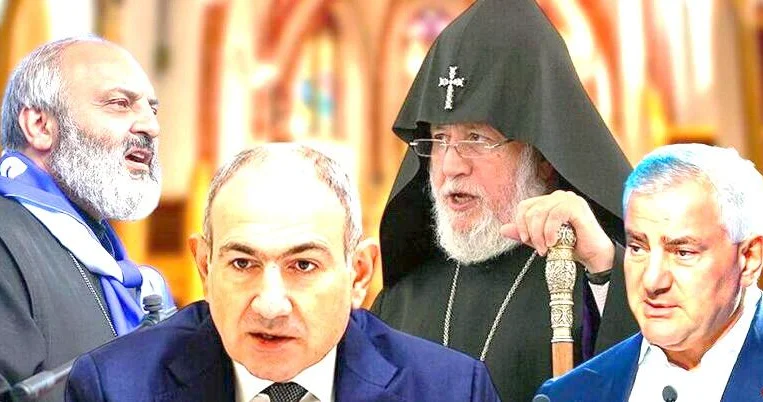 Kilsə Paşinyana qarşı oliqarxlarla birləşib Politoloq