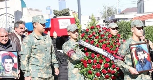 İtkin şəhid Mübariz Şahmurov dəfn olundu